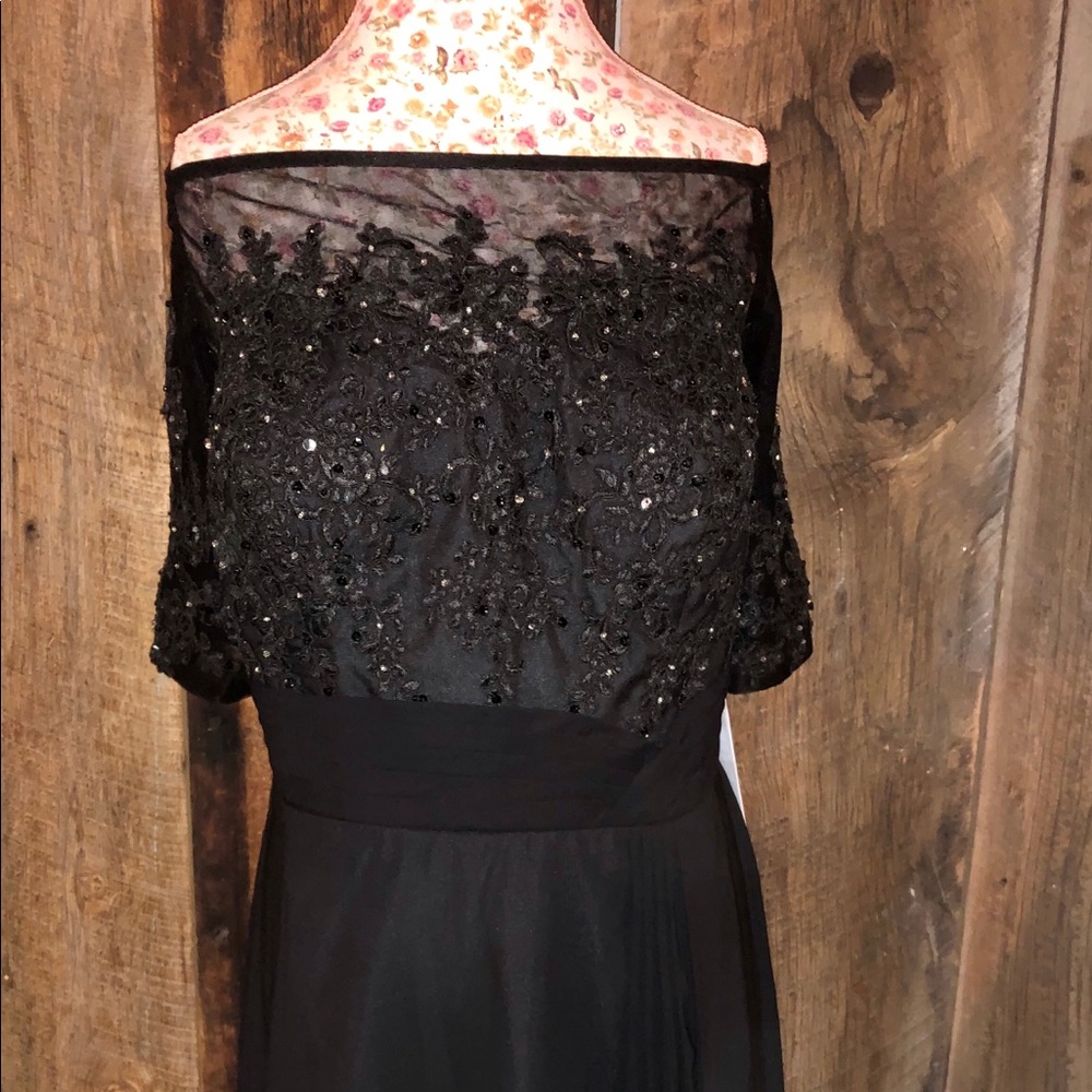 Cocktail dress A classic off shoulder kneelength